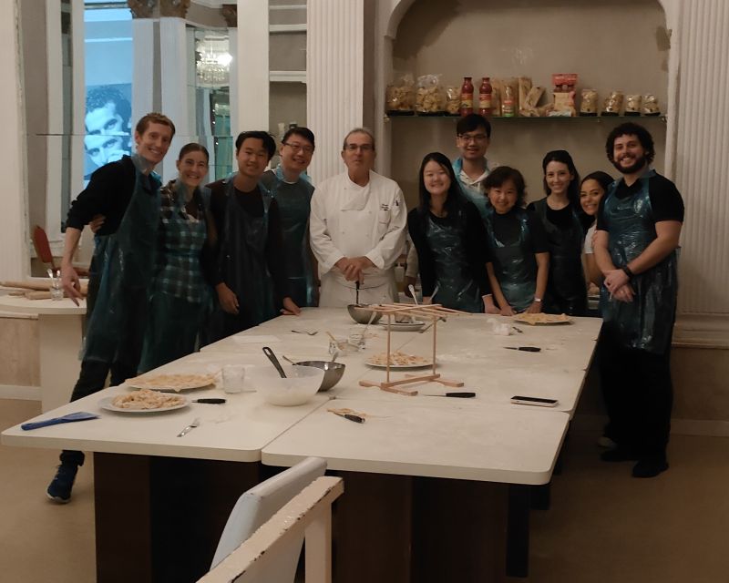 Naples: Pasta Making Class with Starter and Drink - Mixing and Kneading Pasta Dough