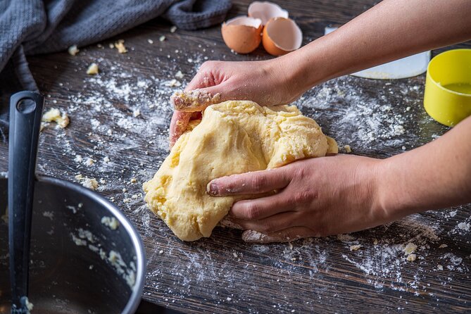 Olbia : Traditional Sardinian Pasta Course with Tasting - Your station, ingredients, and first steps