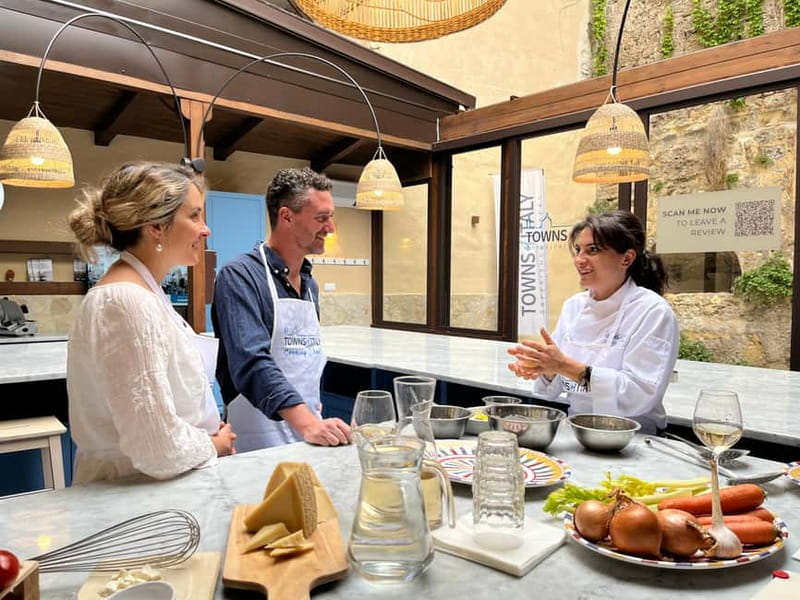 Palermo: Pasta and Gelato Making Class with Dinner and Wine - Gelato, cones, and the sweet finish