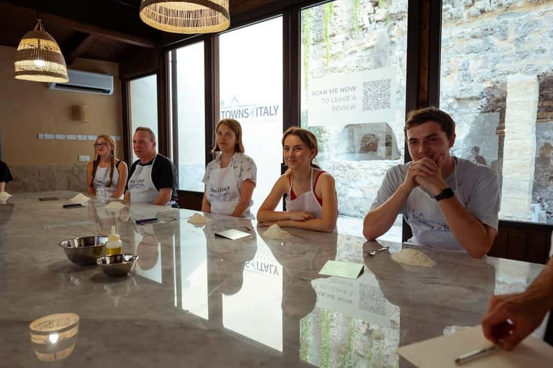 Palermo: Pasta and Gelato Making Class with Dinner and Wine - Dietary needs and practical limits