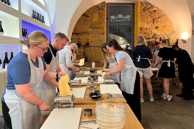 Palermo: Pasta and Tiramisu Small Group Cooking Class with Wine - Learning pasta fresca from the dough up