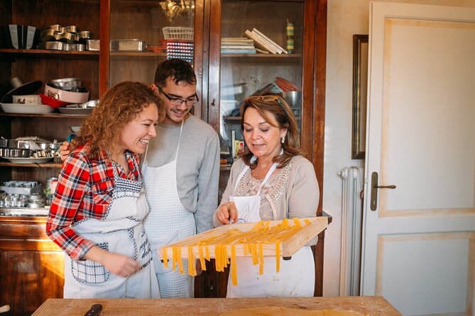 Pasta and Tiramisu at Local's Home in Sanremo - Rolling sfoglia by hand