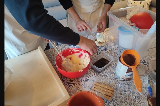 Pasta and Tiramisu Class with a View near Lake Como - Preparing the classic tiramisu