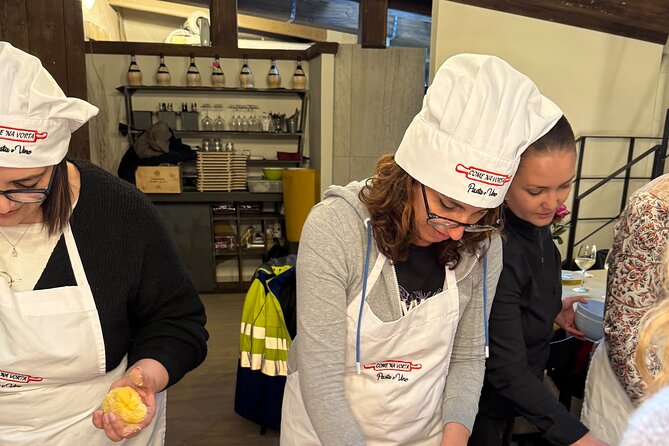 Pasta and Tiramisu Cooking Class at Come Na Vorta Navigli Milan - Two wines with the handmade meal