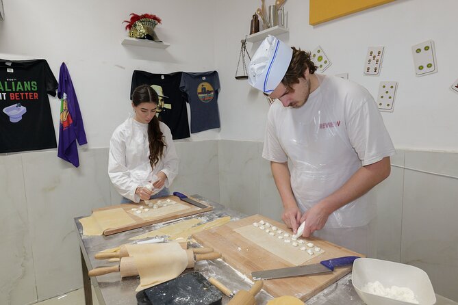Pasta and Tiramisu Cooking Class with Local Chef in Naples - Sitting down to eat what you made
