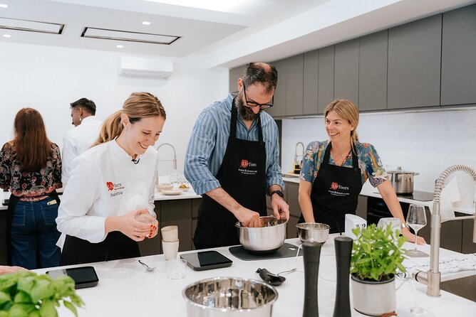 Pasta and Tiramisu Semi-Private Cooking Class with a MasterChef - Starting at Via Domenico Millelire