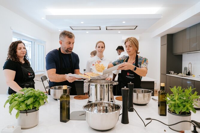 Pasta and Tiramisu Semi-Private Cooking Class with a MasterChef - Alfredo sauce with only butter and Parmesan
