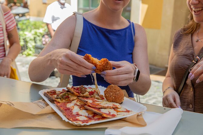Pasta Class at Roscioli, Wine & Rome Street Eats - The Roscioli bakery stop and Roman street food