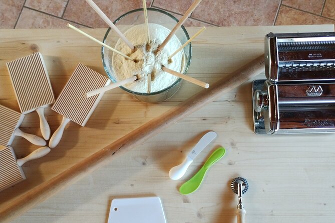Pasta Class Cook Traditional -Sciacca-Wine included-Shuttle extra - The garden, aperitivo, and local wine