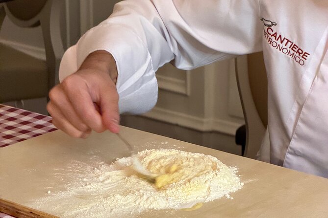 Pasta Cooking Class and Tiramisu in Rome - Sitting down to eat what you made
