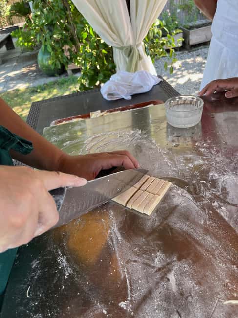 Pasta Cooking Class in a Garden near Pompeii - Practical details before you go