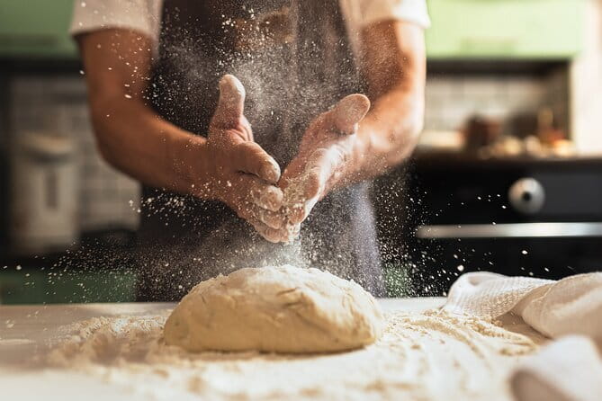 Pasta Cooking Class: Mastering Nonna's Recipes - Sitting down to three pasta dishes and wine