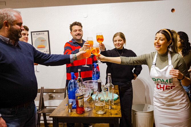 Pasta Cooking Class Near the Colosseum with 3 Spritz Cocktails - Key details before you book