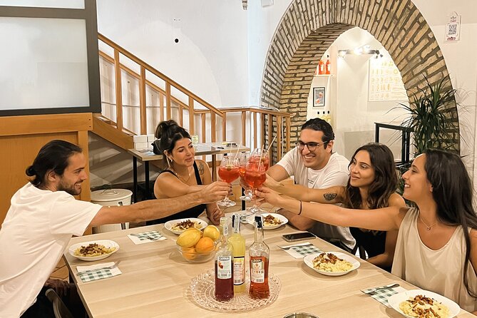 Pasta Cooking Class Near the Colosseum with 3 Spritz Cocktails - Carbonara or cacio e pepe for the final plate