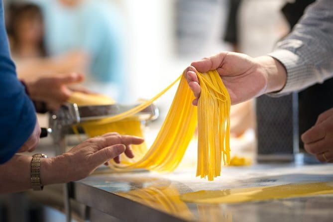 Pasta Cooking Experience in Florence - Making pasta dough from scratch