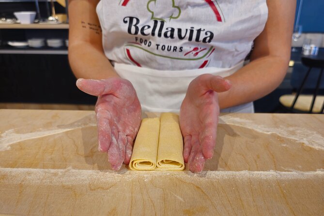 Pasta Fettuccine, Ravioli and Tiramisu MasterClass - Making fettuccine gives you the basic pasta lesson