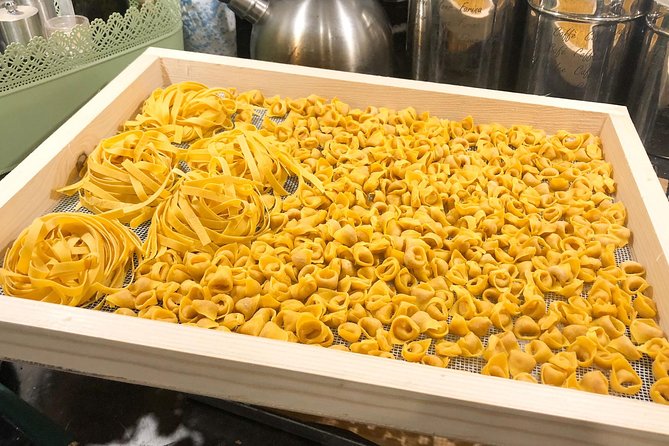 Pasta Making Class in Modena with Francesca, a Michelin-Star Chef - Sitting down to eat what you made
