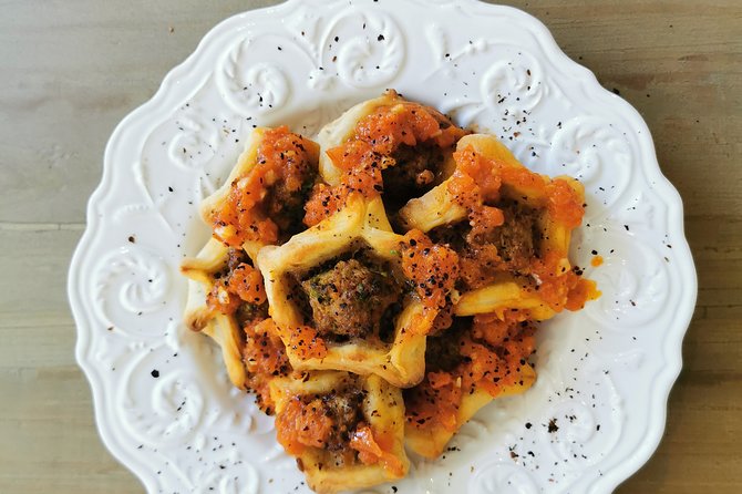 Pasta Making Experience - Cooking Class - Sauce, wine, and the final meal