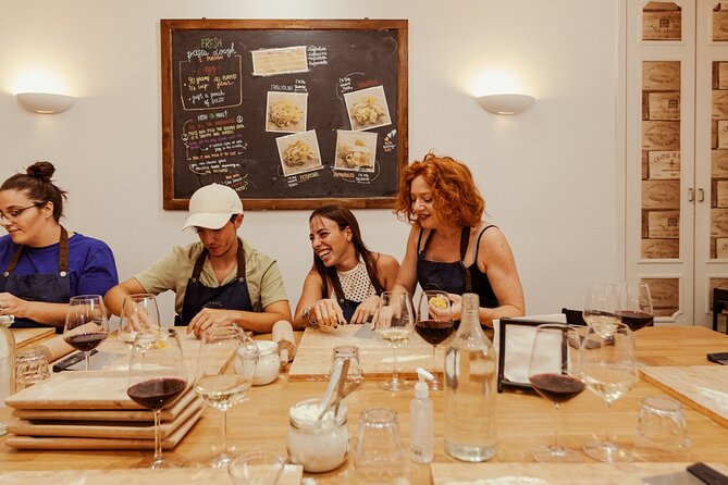 Pasta Making & Wine Tasting with Dinner in Frascati from Rome - Making fresh pasta from scratch