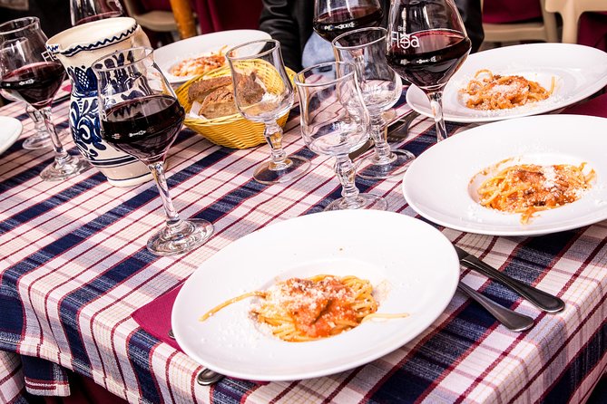 Pasta, Pizza & Gelato Food Tour in the Heart of Ancient Rome - Carbonara, Pasta, and a Real Restaurant Stop