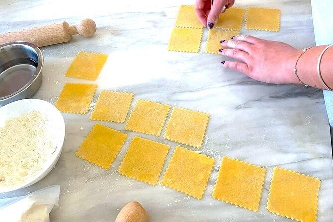 Pastamania - Florence Pasta Making Class - Ravioli with ricotta, Parmigiano, and nutmeg