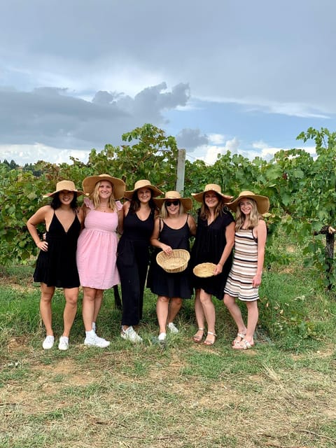 Pick Vegetables at the farm & Cook pasta - Homemade wine and the meal with a view