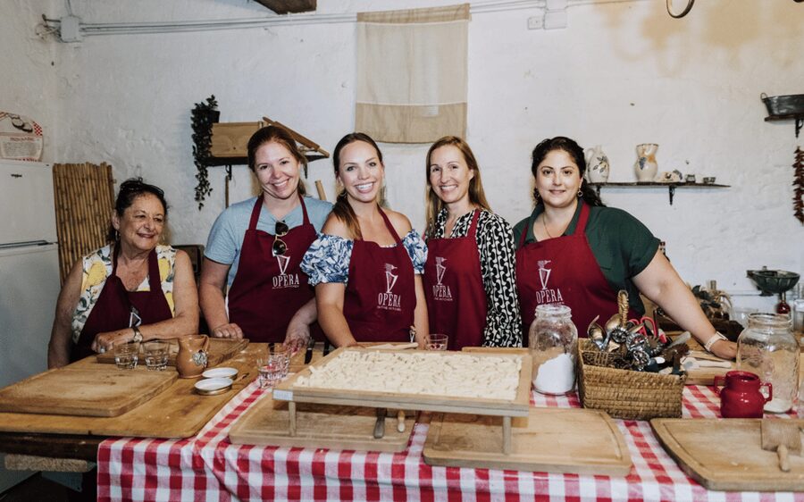 Pick Vegetables at the farm & Cook pasta - Practical planning for the 3.5-hour visit