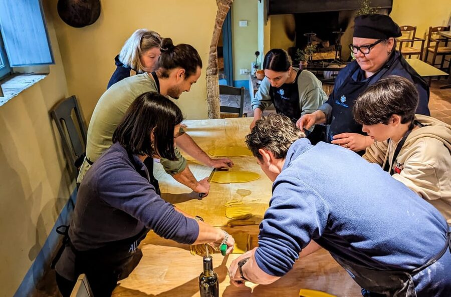 Pienza: Tuscan Cooking Class of Homemade Pastas and Cantucci - The Historic Property Is Part of the Experience
