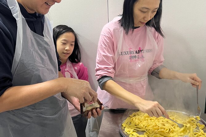 Private Fettuccine Alfredo and Ravioli Class Grandma recipe - Starting with Neapolitan ingredients