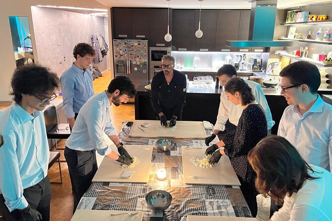 Rockin kitchen : Fresh Pasta lesson with Music Aperitif Dinner - The people who shape the evening