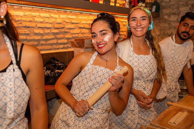 Rome Cooking Class 2-in-1: Make Fresh Pasta and Tiramisu Together - Wine, Limoncello, and the Social Side