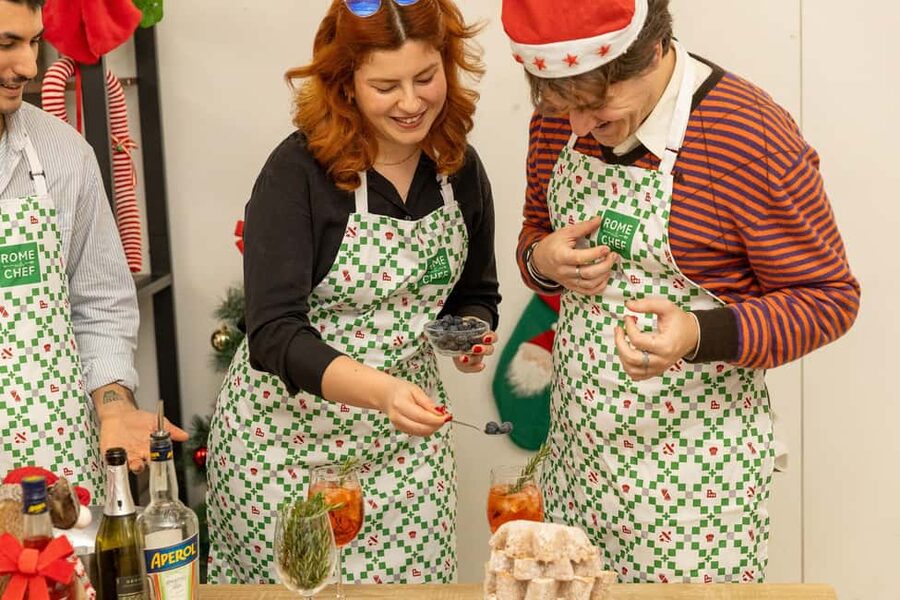 Rome Cooking Class: Make Pasta and 3 Spritz Cocktails - The highlights at a glance