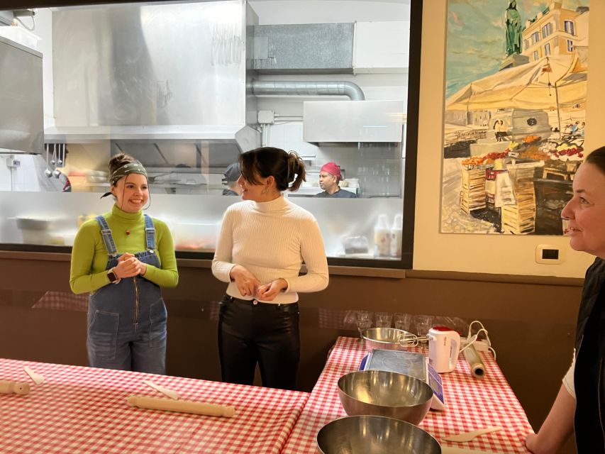 Rome: Cooking Class of fresh Pasta and Tiramisu Cake - What happens during the 2.5-hour class