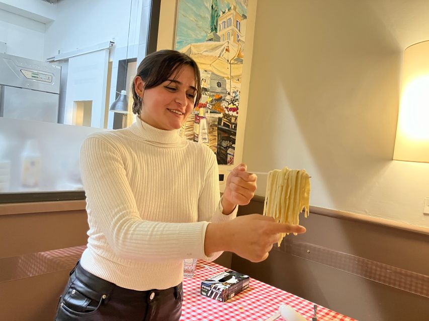 Rome: Cooking Class of fresh Pasta and Tiramisu Cake - Making fresh pasta by hand