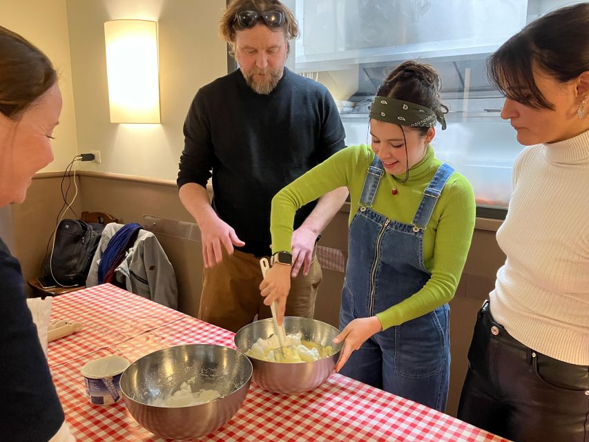 Rome: Cooking Class of fresh Pasta and Tiramisu Cake - Eating the meal you prepared