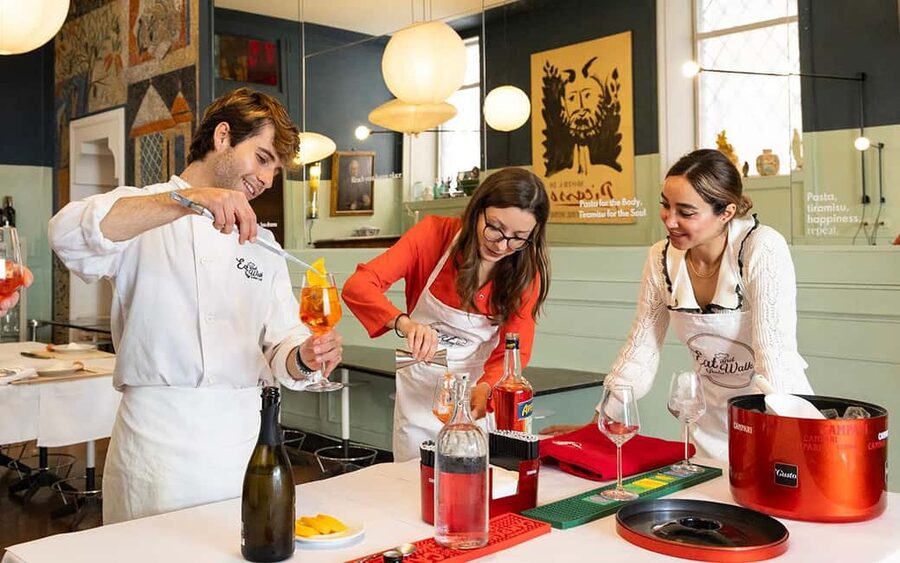 Rome: Enjoy Spritz and Pasta Making in Piazza Navona - A good fit for families, couples, and solo visitors