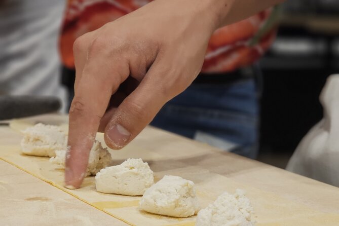 Rome Fresh Pasta & Tiramisu Cooking Class near Piazza Venezia - Sitting down to eat your own work