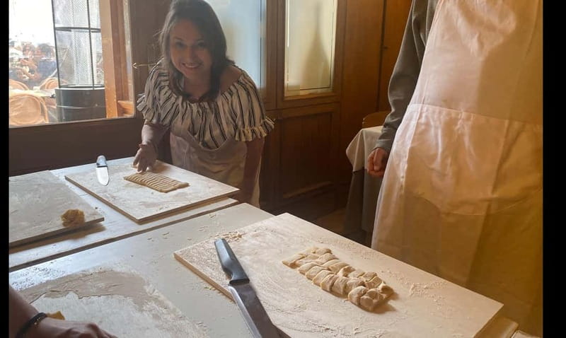 Rome: Hands-On Pasta & Tiramisu Class - The meal you prepare, plus a glass of wine