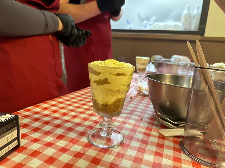 Rome: Homemade Pasta and Tiramisu Cooking Class - Sitting down to eat what you made