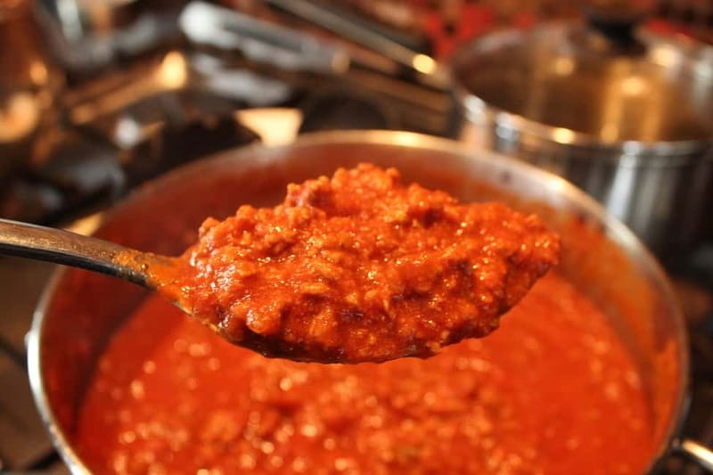 "ROME: Lasagna Cooking Class WITH A SPRITZ SPIN - Sitting down to eat what you made