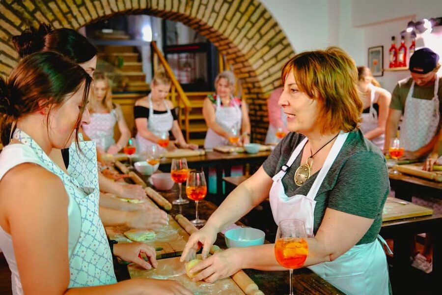 Rome: Make Pasta & Mix 3 Italian Spritz Near the Colosseum - A cooking class near the Colosseum, not another sightseeing stop