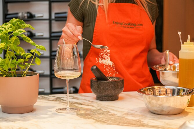 Rome Pasta and Tiramisu Making Experience with Premium Wine - The meal and premium wine at the end