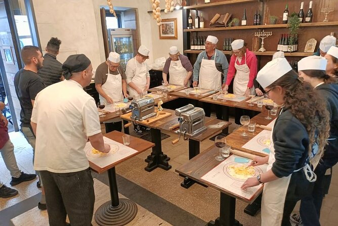 Rome: Pasta Cooking Class, Dinner & Wine in Authentic Restaurant - What the $104.25 price includes
