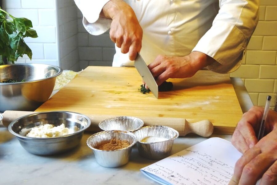 Rome: Pasta Cooking Class in a Professional Pasta Laboratory - Entering Pastificio Faini on Via dei Latini