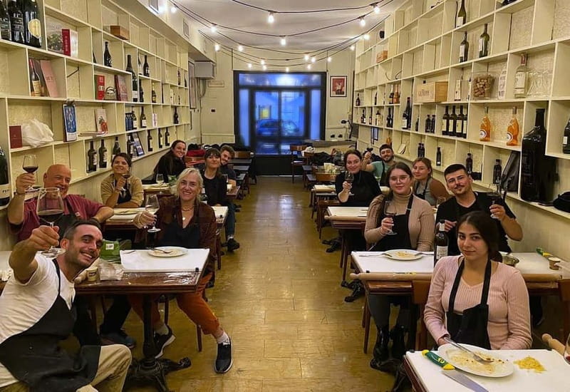 Rome: Pasta Cooking Class with Wine, Coffee, and Limoncello - The meal, wine, coffee, and limoncello