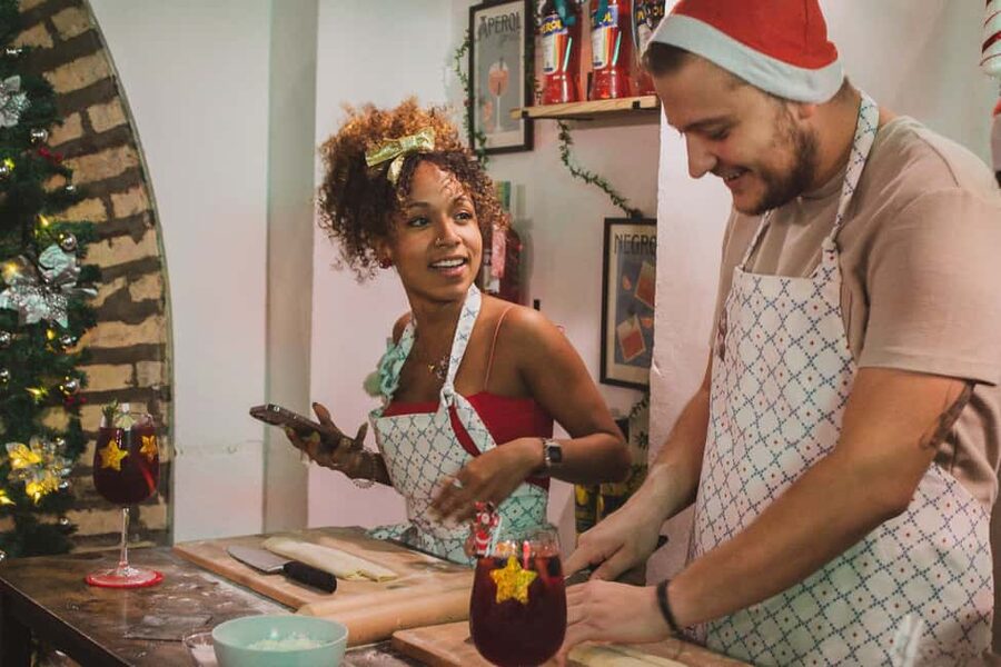 Rome: Pasta-Making Class with Italian Spritzes - Making fettuccine from flour and eggs