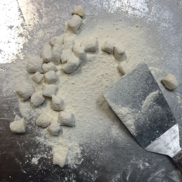 Rome: Pasta Making Class with Tiramisu & Wine PRIVATE OPTION - Making fettuccine from fresh dough