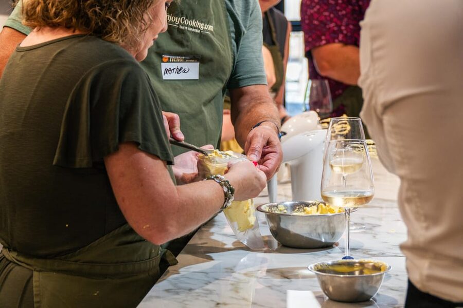 Rome: Pasta, Ravioli & Tiramisu Cooking Class by Colosseum - Wine, conversation, and the shared meal