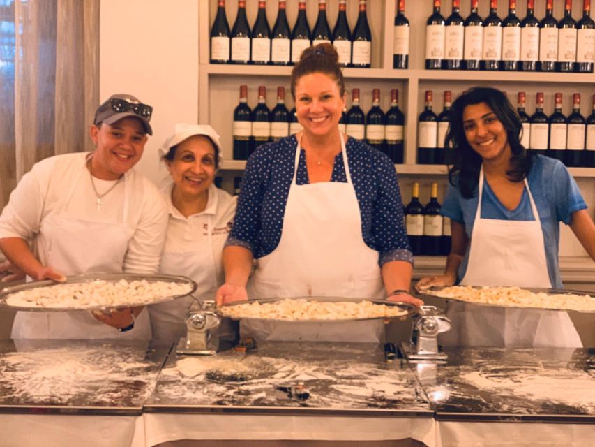 Rome: Pasta & Tiramisu Class with Free Flowing Fine Wine - Beginning with tasting and introductions
