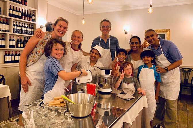 Rome Pasta & Tiramisu Making Class with Fine Wine - Key points at a glance